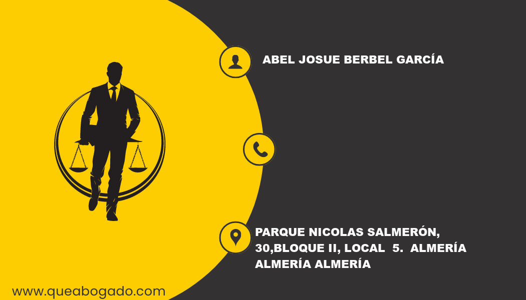 abogado Abel Josue Berbel García (Almería)