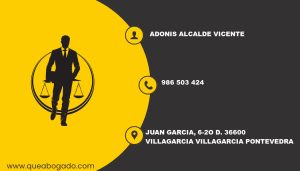 abogado Adonis Alcalde Vicente (Villagarcia)