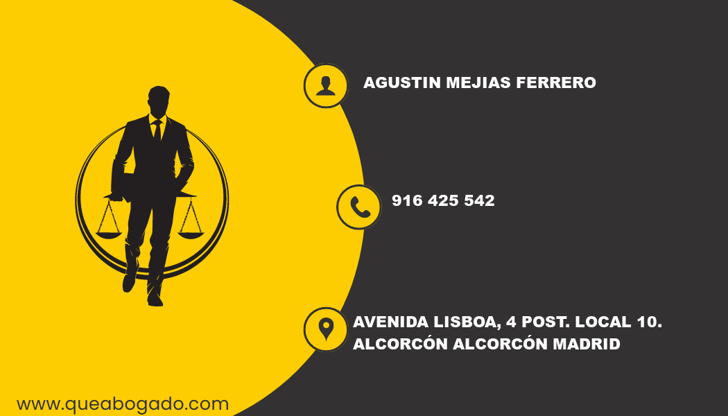 abogado Agustin Mejias Ferrero (Alcorcón)