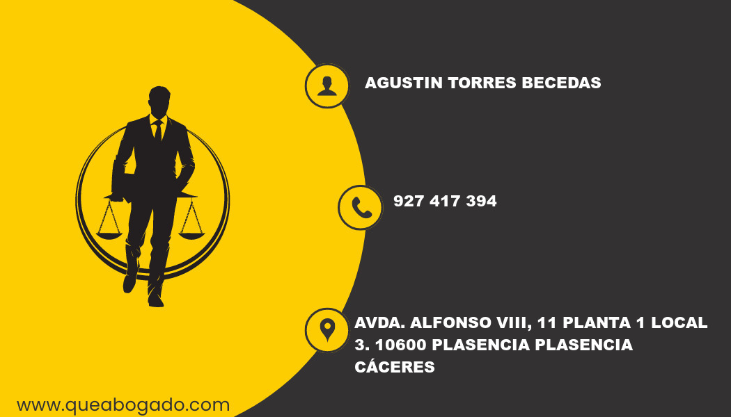 abogado Agustin Torres Becedas (Plasencia)