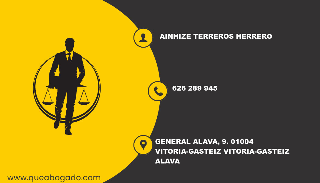 abogado Ainhize Terreros Herrero (Vitoria-Gasteiz)