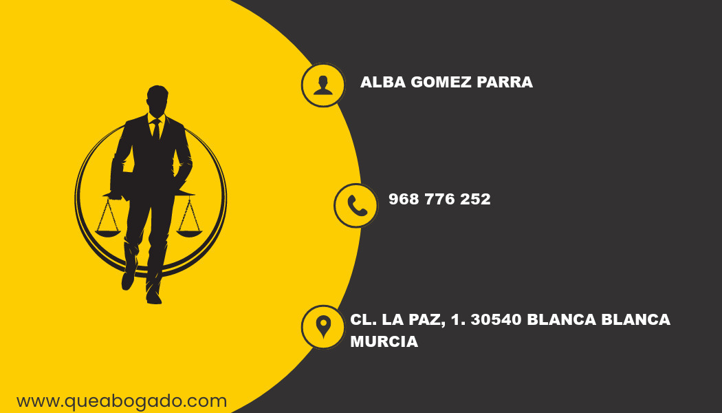 abogado Alba Gomez Parra (Blanca)