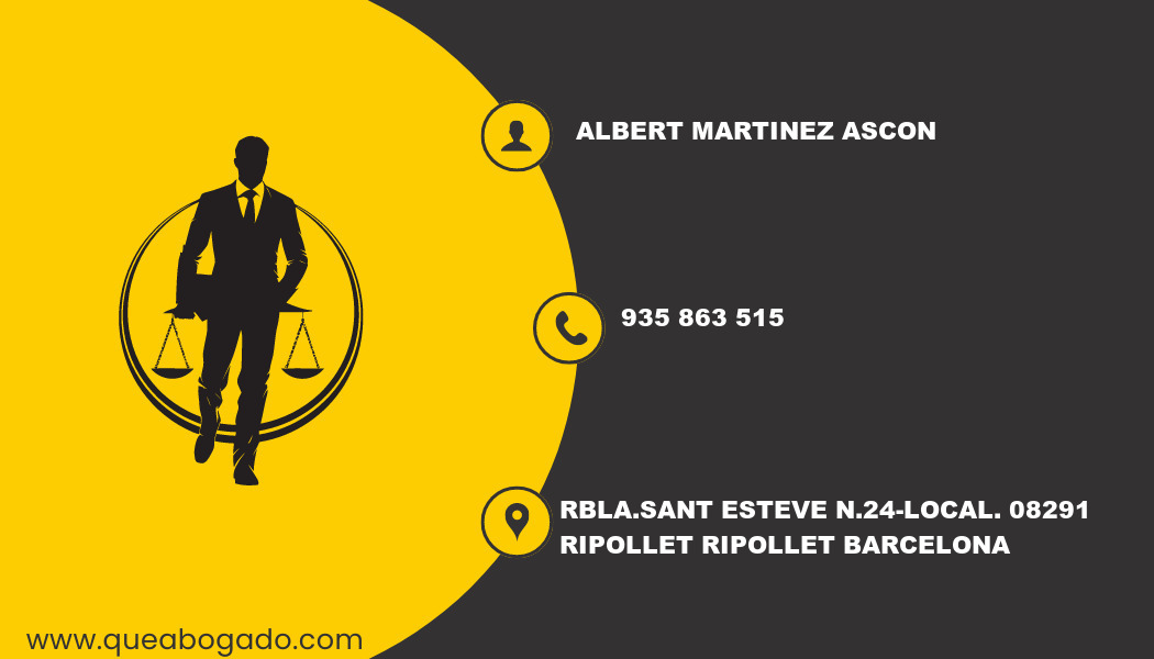 abogado Albert Martinez Ascon (Ripollet)