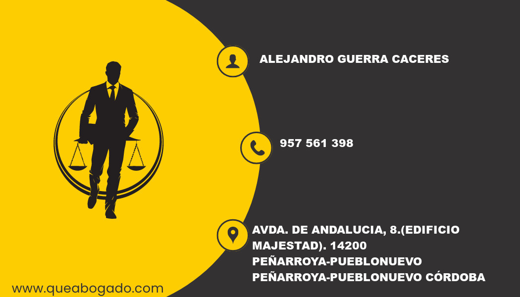 abogado Alejandro Guerra Caceres (Peñarroya-Pueblonuevo)