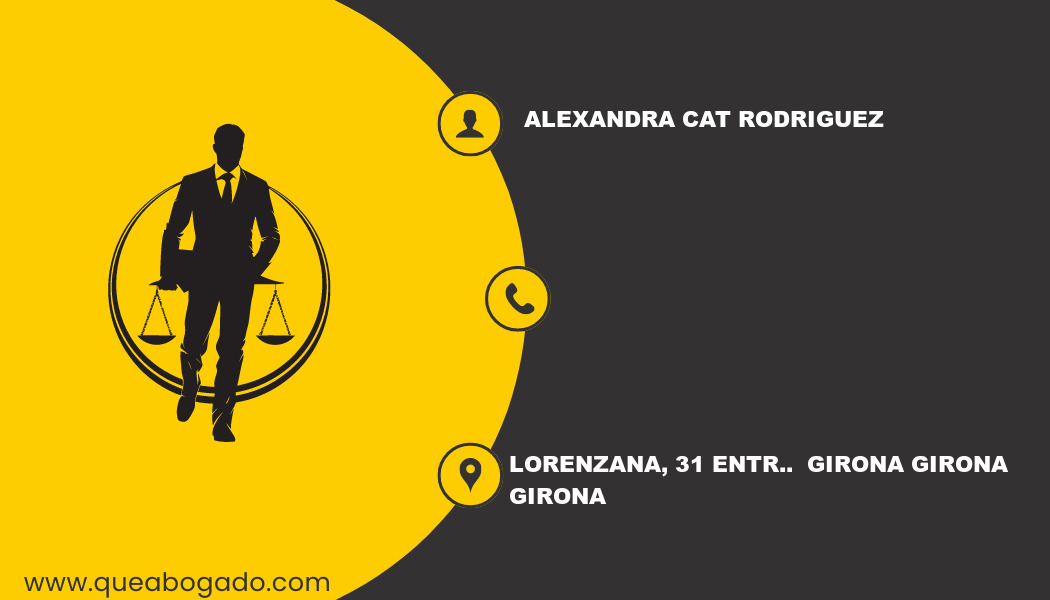 abogado Alexandra Cat Rodriguez (Girona)