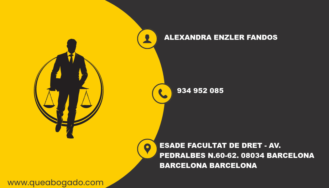 abogado Alexandra Enzler Fandos (Barcelona)