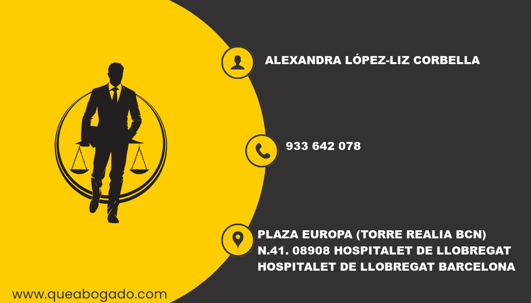 abogado Alexandra López-Liz Corbella (Hospitalet de Llobregat)