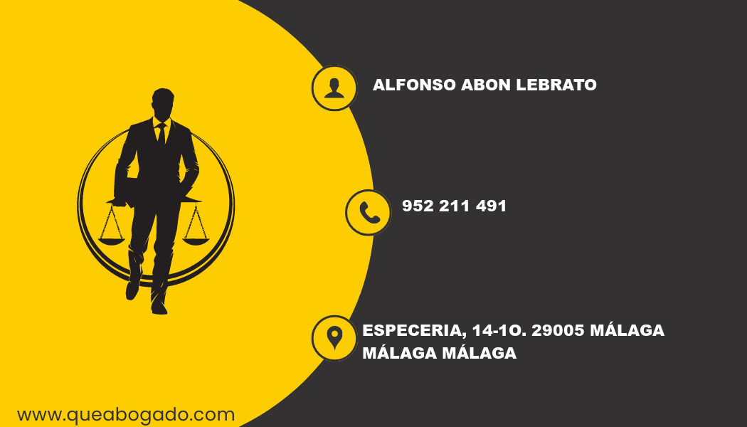 abogado Alfonso Abon Lebrato (Málaga)