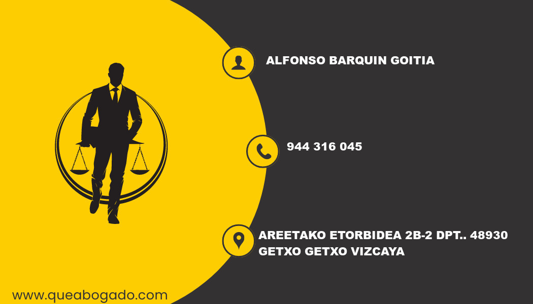 abogado Alfonso Barquin Goitia (Getxo)