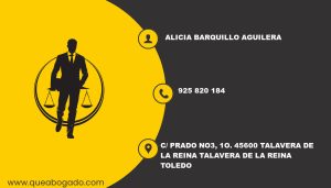 abogado Alicia Barquillo Aguilera (Talavera de la Reina)