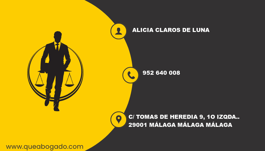 abogado Alicia Claros De Luna (Málaga)