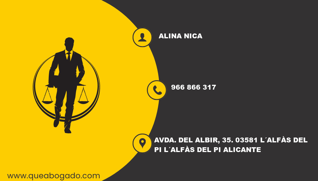 abogado Alina Nica (L´Alfàs del Pi)