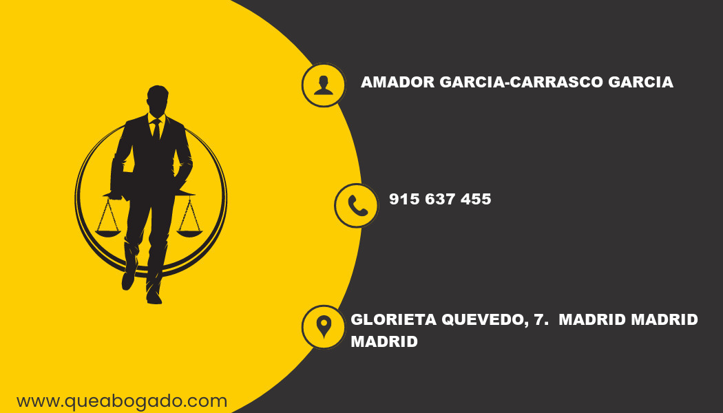 abogado Amador Garcia-Carrasco Garcia (Madrid)