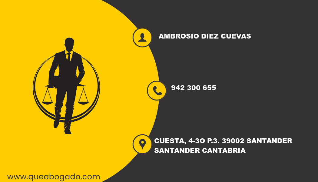 abogado Ambrosio Diez Cuevas (Santander)