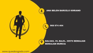 abogado Ana Belen Barcelo Soriano (Beniajan)