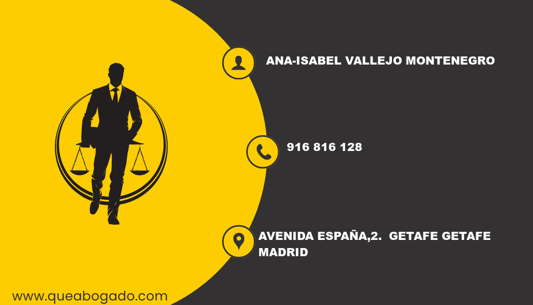 abogado Ana-Isabel Vallejo Montenegro (Getafe)