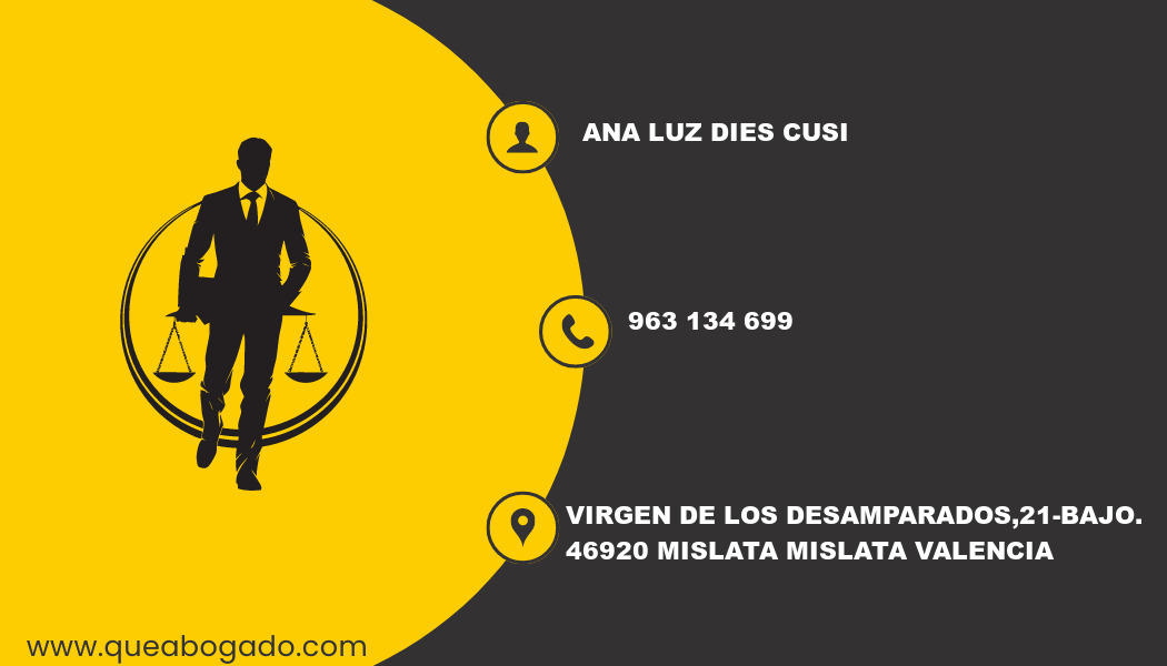 abogado Ana Luz Dies Cusi (Mislata)