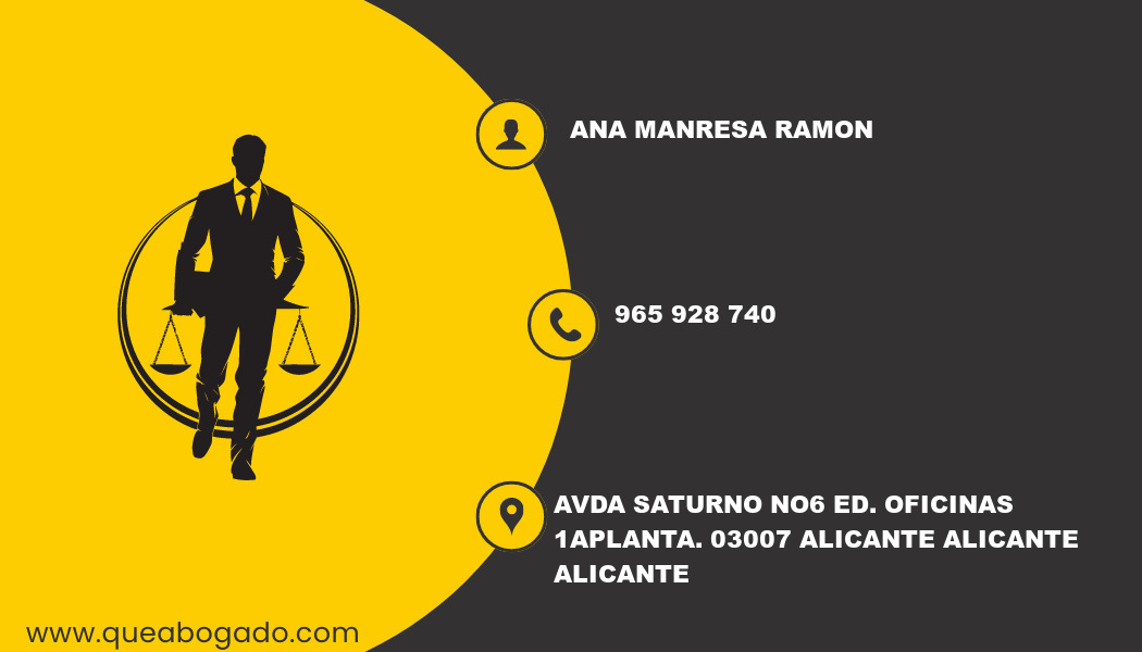 abogado Ana Manresa Ramon (Alicante)