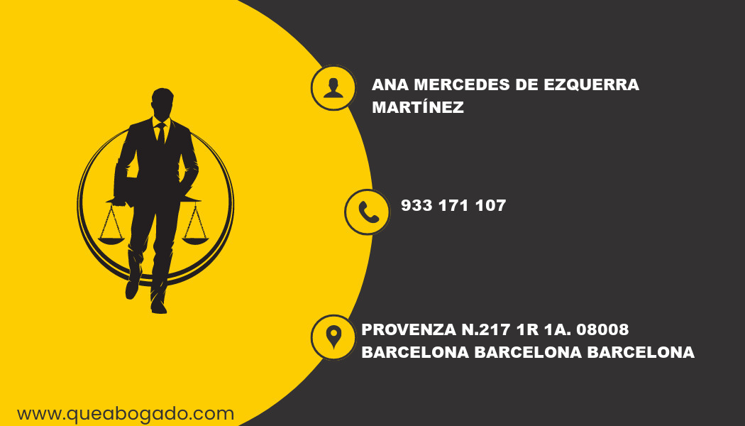 abogado Ana Mercedes De Ezquerra Martínez (Barcelona)