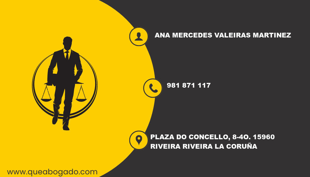 abogado Ana Mercedes Valeiras Martinez (Riveira)