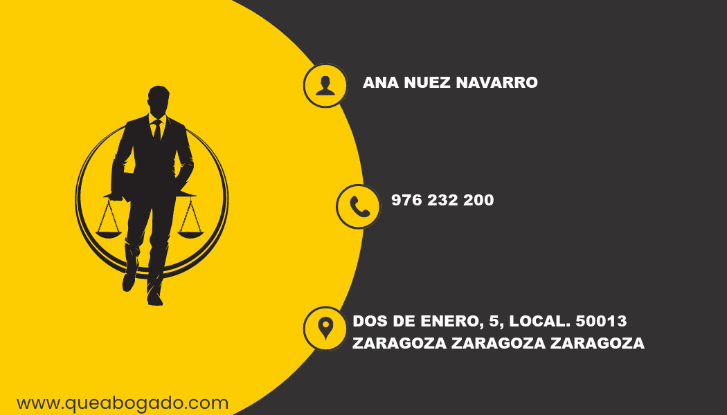 abogado Ana Nuez Navarro (Zaragoza)