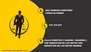 abogado Ana Vanessa Martinez Perez-Olivares (San Sebastián de los Reyes)