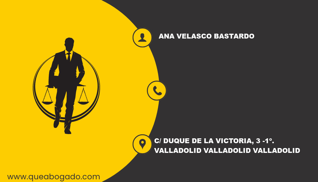 abogado Ana Velasco Bastardo (Valladolid)