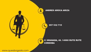 abogado Andres Aroca Ariza (Rute)