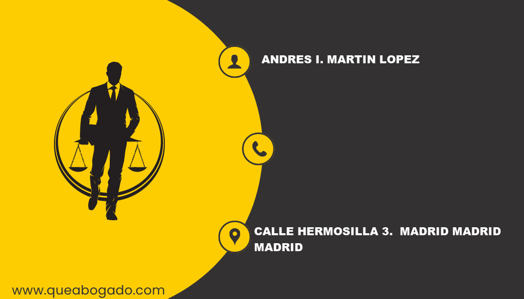 abogado Andres I. Martin Lopez (Madrid)