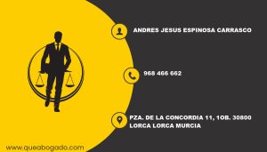 abogado Andres Jesus Espinosa Carrasco (Lorca)