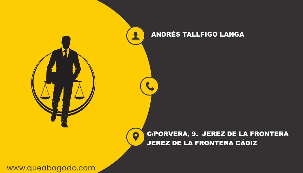 abogado Andrés Tallfigo Langa (Jerez de la Frontera)