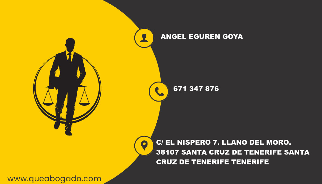 abogado Angel Eguren Goya (Santa Cruz de Tenerife)