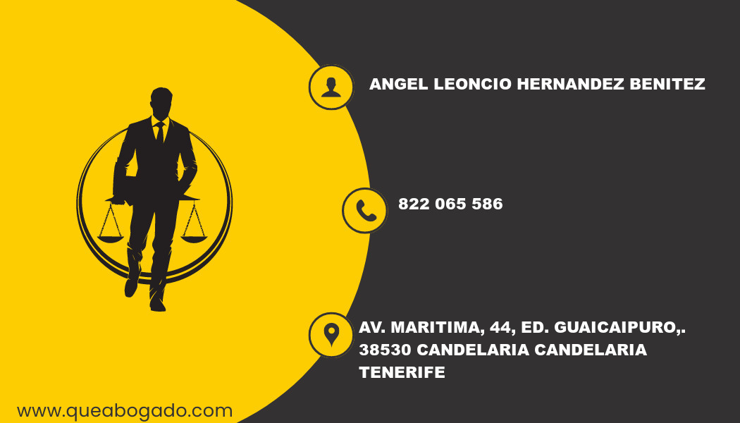 abogado Angel Leoncio Hernandez Benitez (Candelaria)