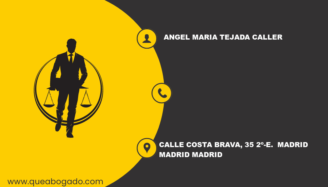 abogado Angel Maria Tejada Caller (Madrid)