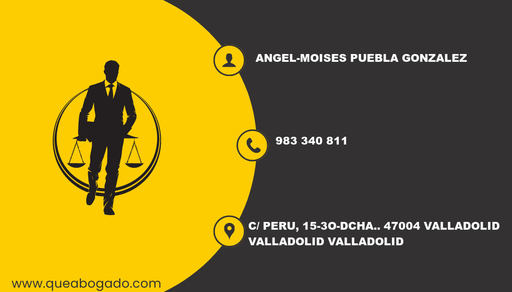 abogado Angel-Moises Puebla Gonzalez (Valladolid)