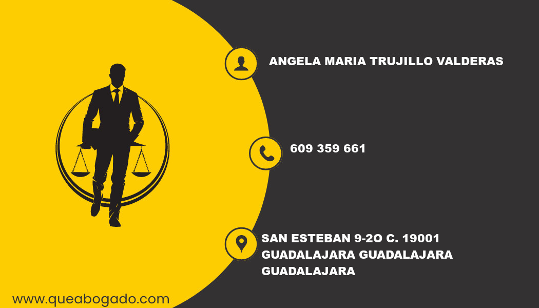 abogado Angela Maria Trujillo Valderas (Guadalajara)