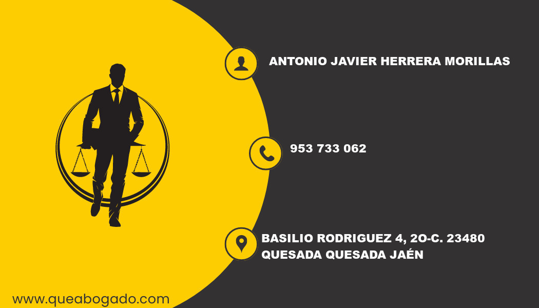 abogado Antonio Javier Herrera Morillas (Quesada)