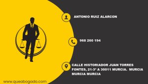 abogado Antonio Ruiz Alarcon (Murcia)