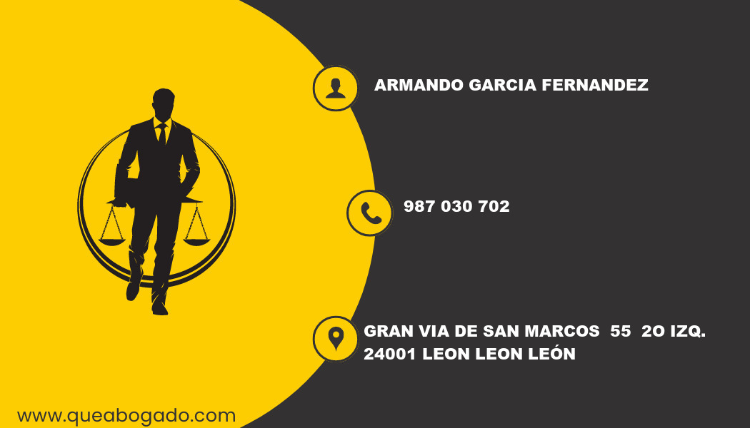 abogado Armando Garcia Fernandez (Leon)