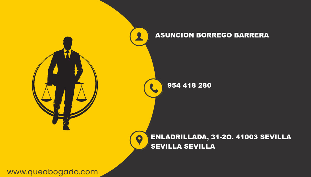 abogado Asuncion Borrego Barrera (Sevilla)