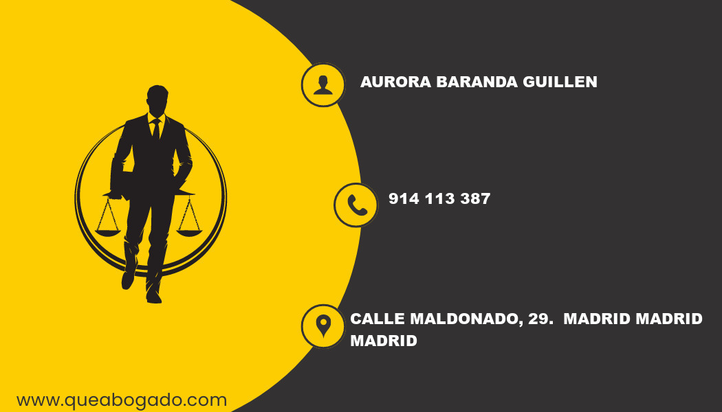 abogado Aurora Baranda Guillen (Madrid)