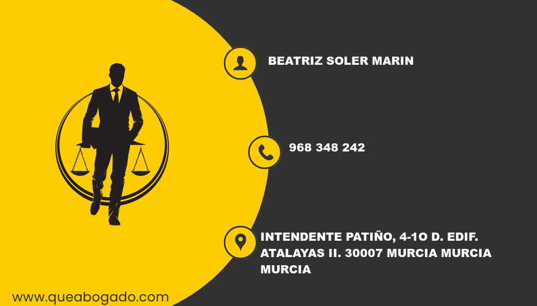 abogado Beatriz Soler Marin (Murcia)