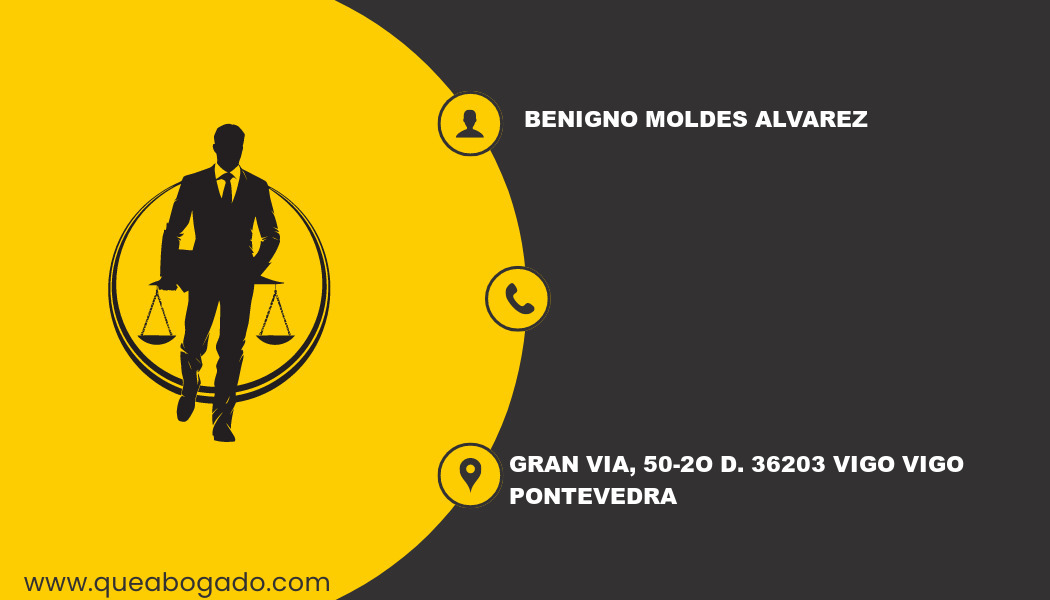 abogado Benigno Moldes Alvarez (Vigo)