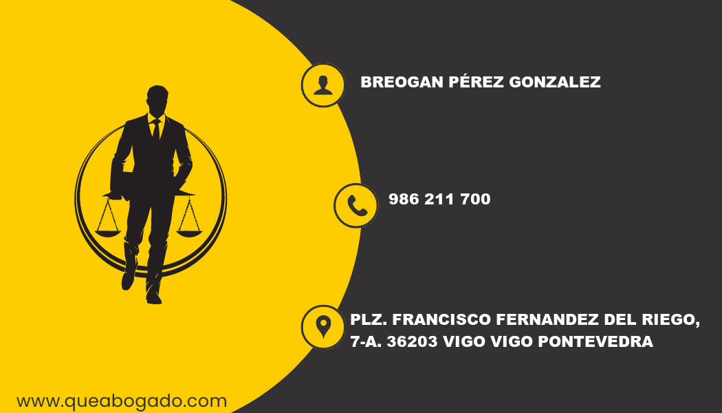 abogado Breogan Pérez Gonzalez (Vigo)