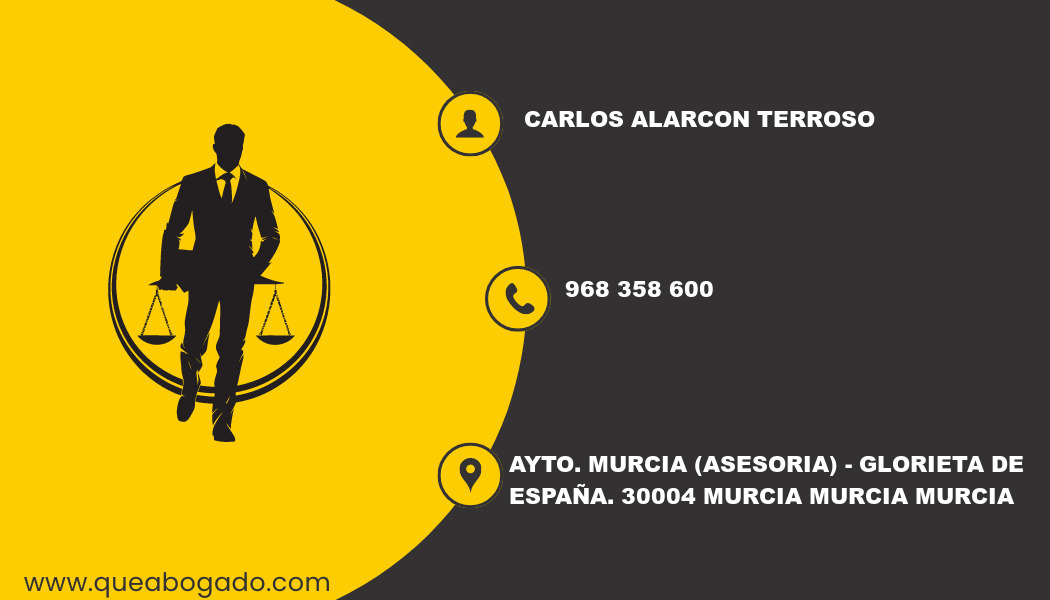 abogado Carlos Alarcon Terroso (Murcia)