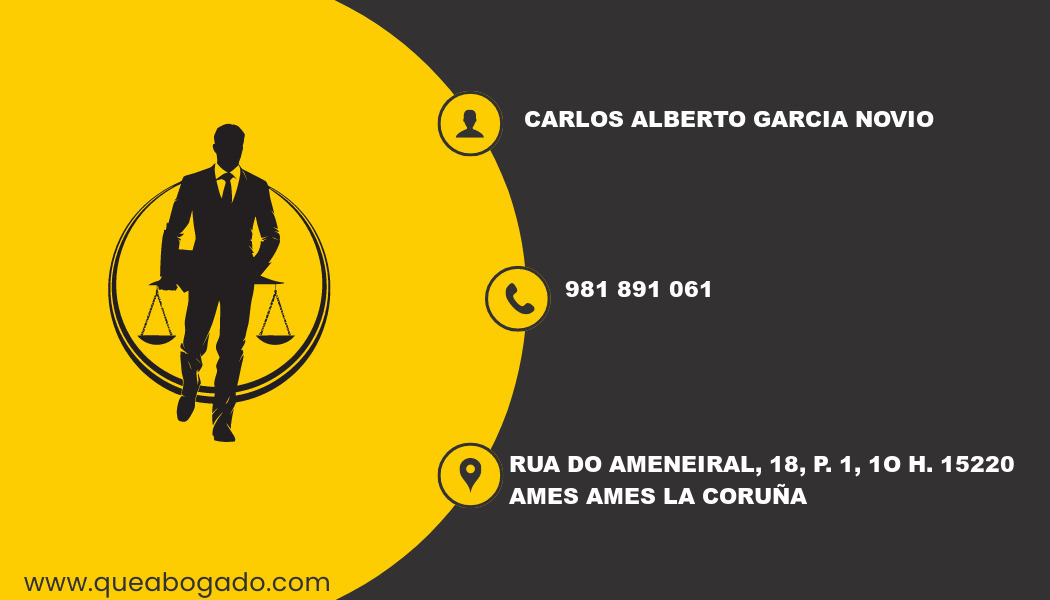 abogado Carlos Alberto Garcia Novio (Ames)