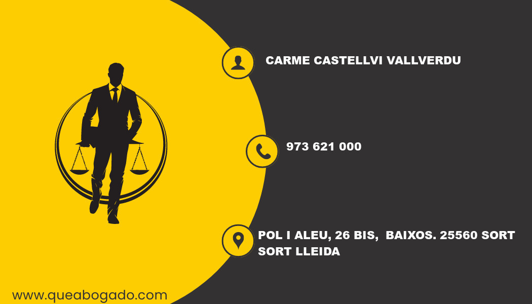 abogado Carme Castellvi Vallverdu (Sort)