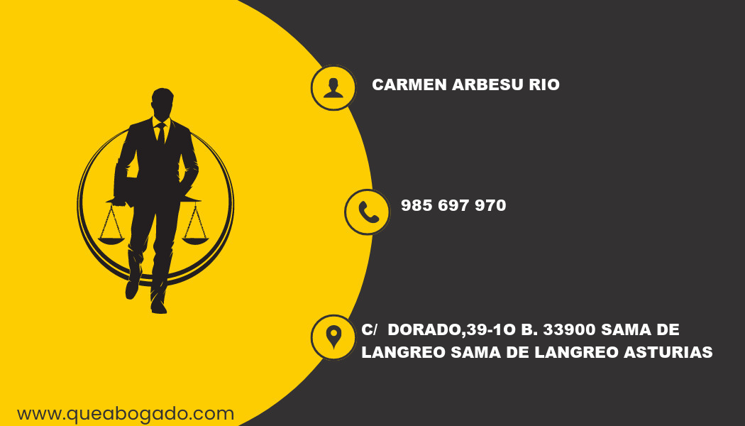 abogado Carmen Arbesu Rio (Sama de Langreo)