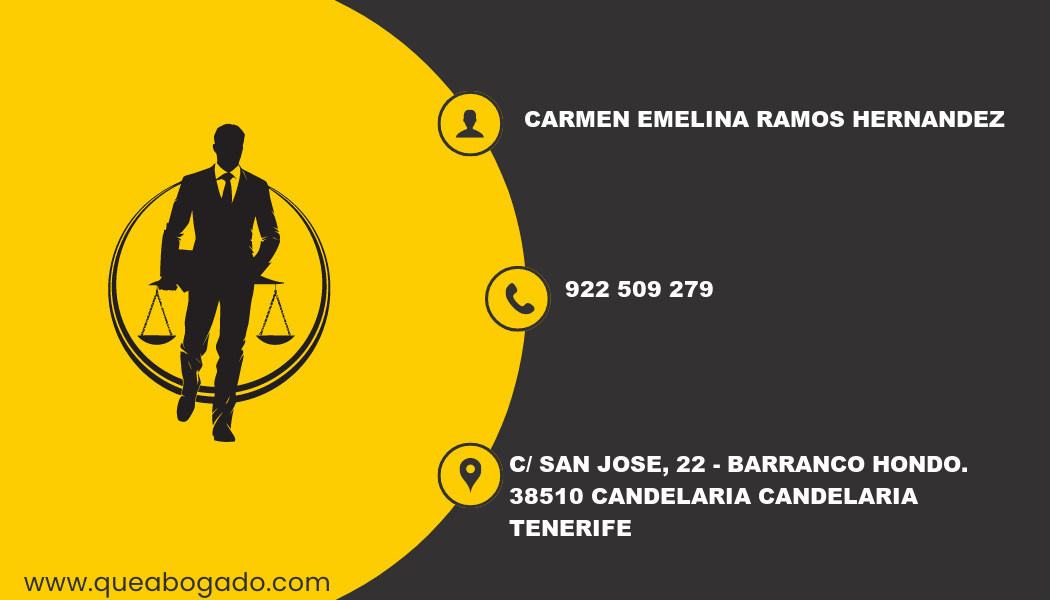 abogado Carmen Emelina Ramos Hernandez (Candelaria)