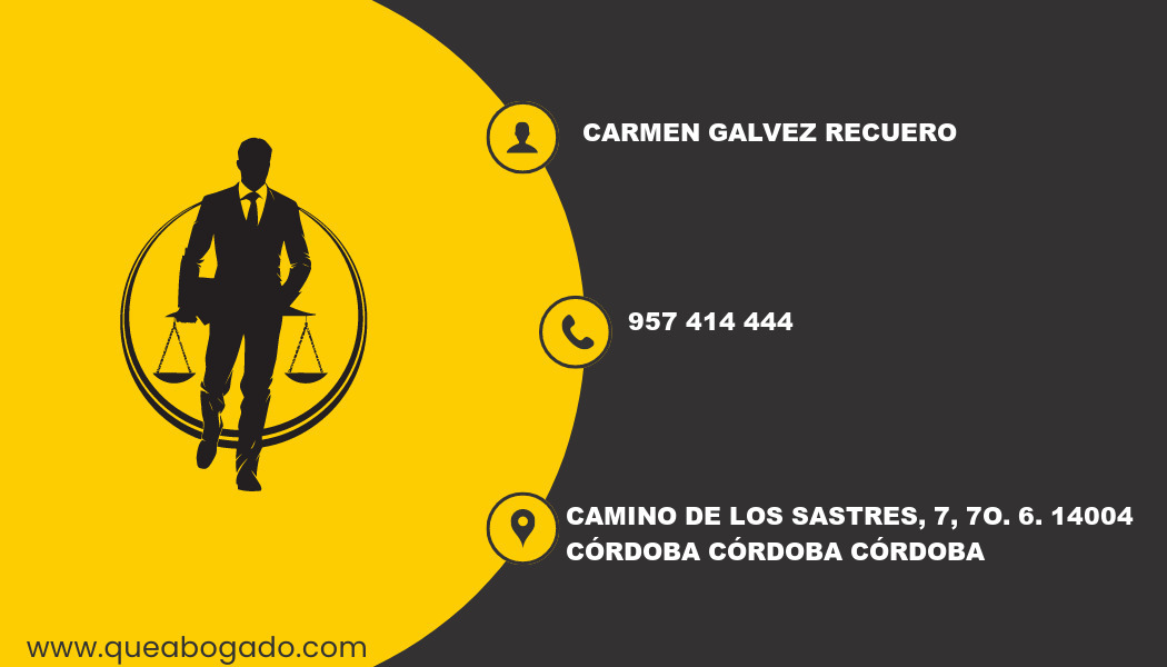 abogado Carmen Galvez Recuero (Córdoba)